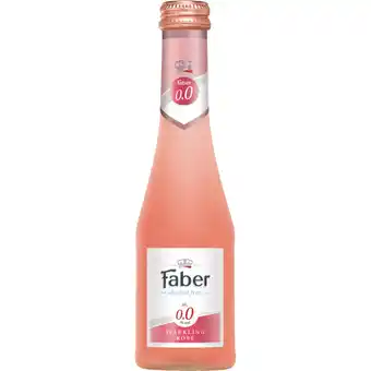 Albert Heijn Faber sparkling rosé alcoholvrij aanbieding