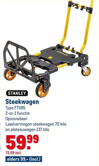 Makro Steekwagen aanbieding