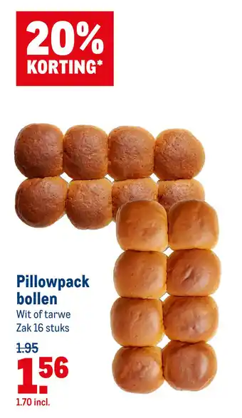 Makro Pillowpack bollen aanbieding