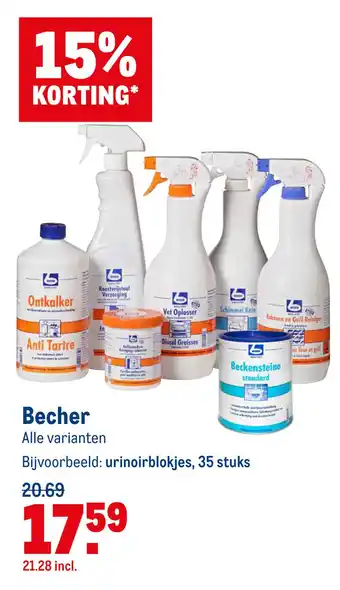 Makro Becher aanbieding