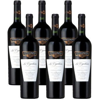 Albert Heijn Viña la rosa la capitaña carmenère aanbieding