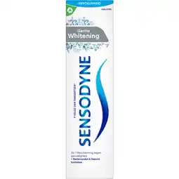 Albert Heijn Sensodyne gentle whitening tandpasta aanbieding