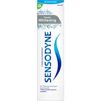 Albert Heijn Sensodyne gentle whitening tandpasta aanbieding