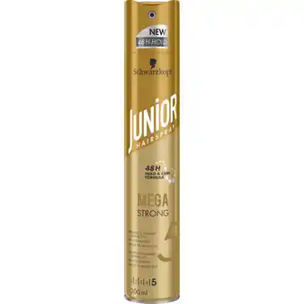 Albert Heijn Junior hairspray mega strong 5 aanbieding