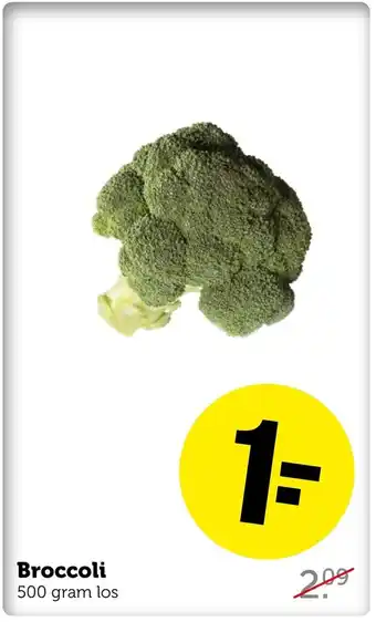 Coop Broccoli 500 gram aanbieding