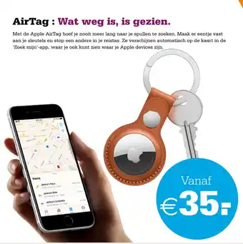 Telecombinatie AirTag aanbieding