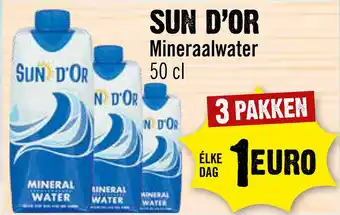 Dirck 3 Sun D'or Mineraalwater aanbieding