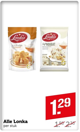 Coop Alle Lonka aanbieding