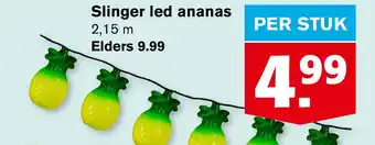 Hoogvliet Slinger led ananas aanbieding