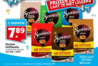 Hoogvliet Senseo koffiepads aanbieding