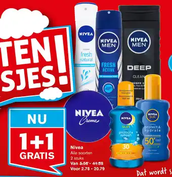 Hoogvliet Nivea aanbieding