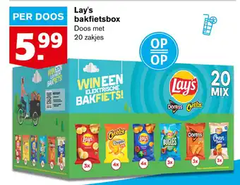 Hoogvliet Lay's bakfietsbox aanbieding