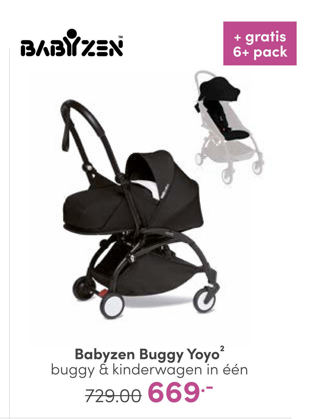 Babyzen Buggy Yoyo buggy & kinderwagen in een aanbieding bij Baby & Tiener