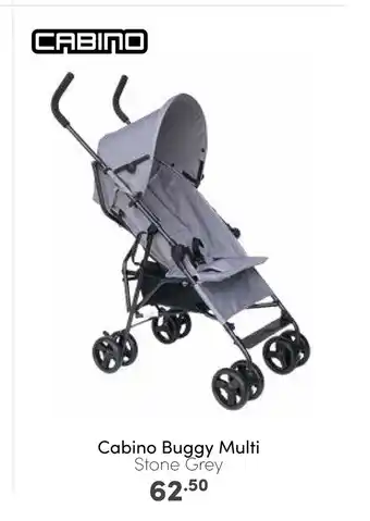 Baby & Tiener Cabino Buggy Multi Stone Grey aanbieding