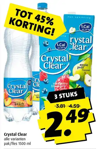Boni Crystal Clear aanbieding
