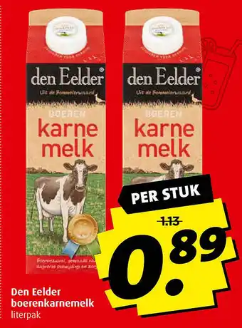 Boni Den Eelder boerenkarnemelk aanbieding