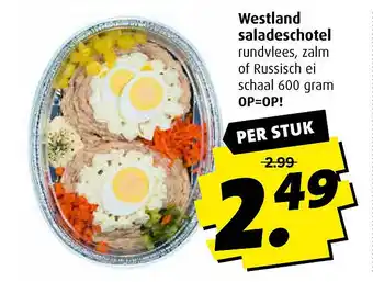 Boni Westland saladeschotel aanbieding