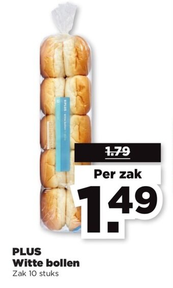 PLUS Plus witte bollen aanbieding