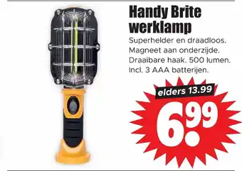 Dirk Handy brite werklamp aanbieding