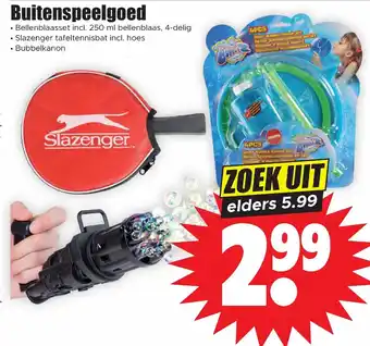 Dirk Buitenspeelgoed 250ml aanbieding