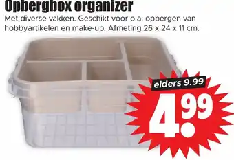 Dirk Opbergbox organizer aanbieding