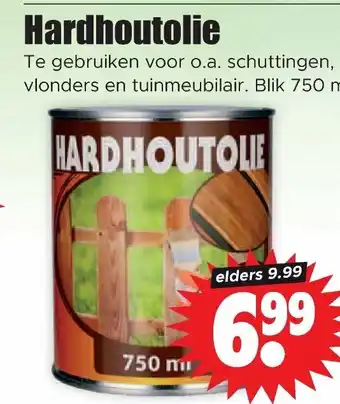 Dirk Hardhoutolie 750ml aanbieding