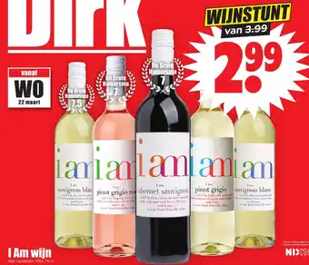 Dirk I am wijn 75cl aanbieding