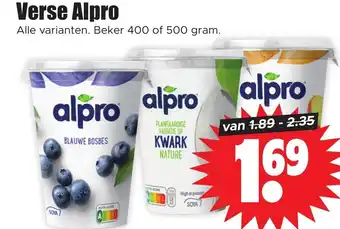 Dirk Verse alpro 400g aanbieding