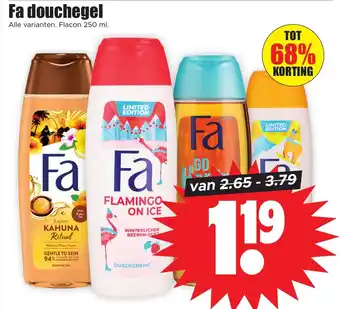 Dirk Fa douchegel 250ml aanbieding