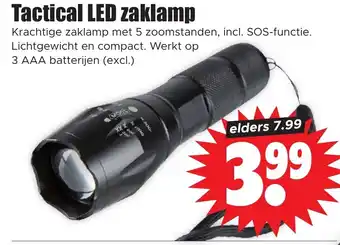 Dirk Tactical LED zaklamp aanbieding