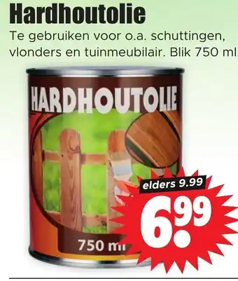 Dirk Hardhoutolie 750ml aanbieding