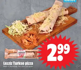 Dirk Lezziz turkse pizza 250g aanbieding