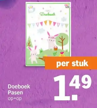 Albert Heijn Doeboek pasen aanbieding