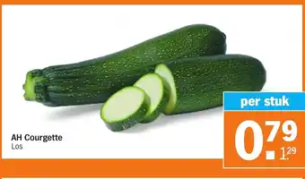 Albert Heijn Courgette per stuk aanbieding