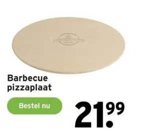 GAMMA Barbecue pizzaplaat aanbieding
