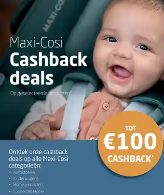 Babypark Maxi-cosi cashback deals aanbieding