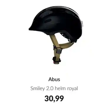 Babypark Abus smiley 2.0 helm royal aanbieding