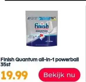 Ochama Finish quantum all-in-1 powerball 35st aanbieding