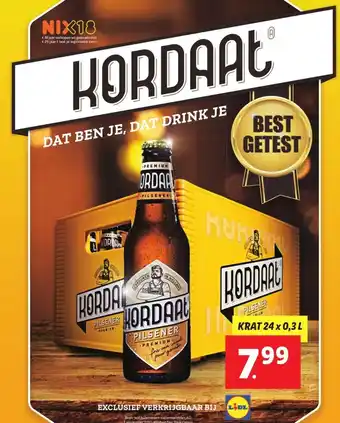 Lidl Kordaat aanbieding