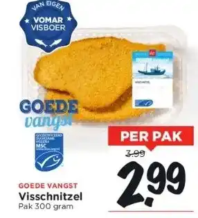 Vomar Voordeelmarkt Visschnitzel aanbieding