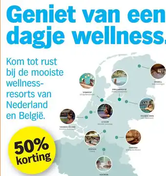 Albert Heijn Geniet van een dagie wellness aanbieding