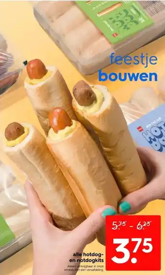 HEMA Alle hotdog en notdogkits aanbieding