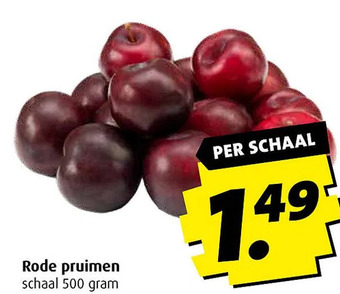 Boni Rode pruimen aanbieding