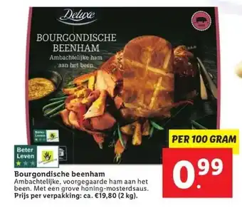 Lidl Bourgondische beenham aanbieding