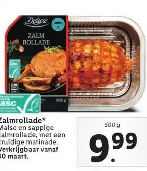 Lidl Zalmrollade aanbieding