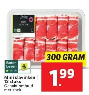 Lidl Mini slavinken aanbieding