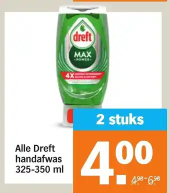 Albert Heijn Dreft handafwas aanbieding
