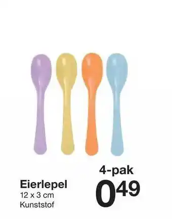 Zeeman Eierlepel aanbieding