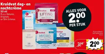 Kruidvat Q10 nachtcreme 50 ml aanbieding