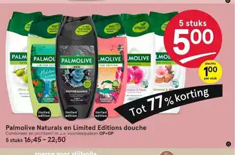 Etos Palmolive Naturals en Limited Editions douche aanbieding